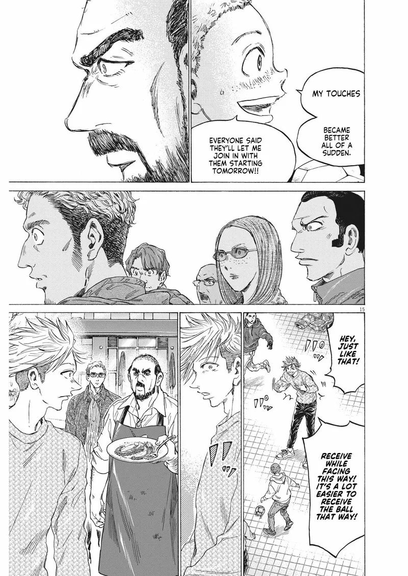 Ao Ashi Chapter 318 page 15