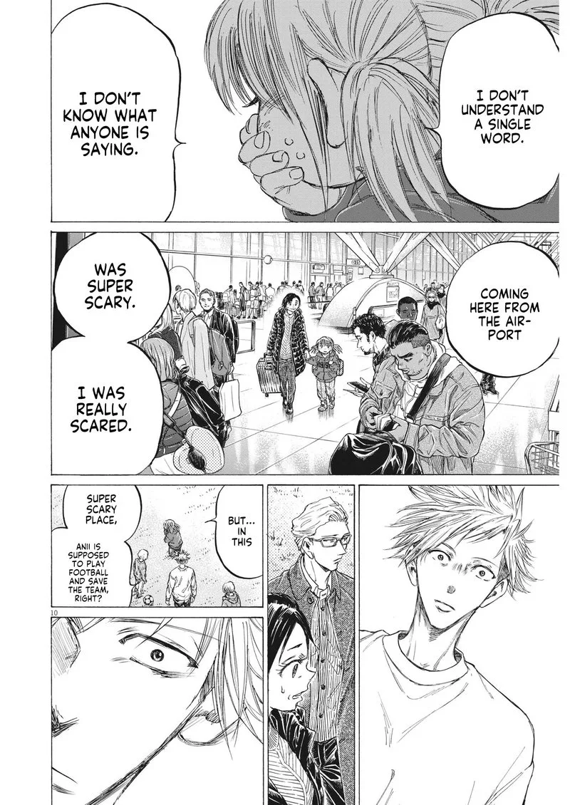 Ao Ashi Chapter 319 page 10