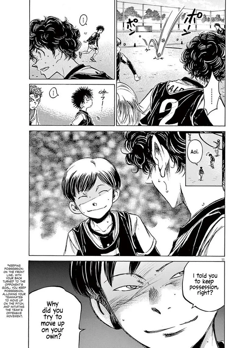 Ao Ashi Chapter 32 page 11
