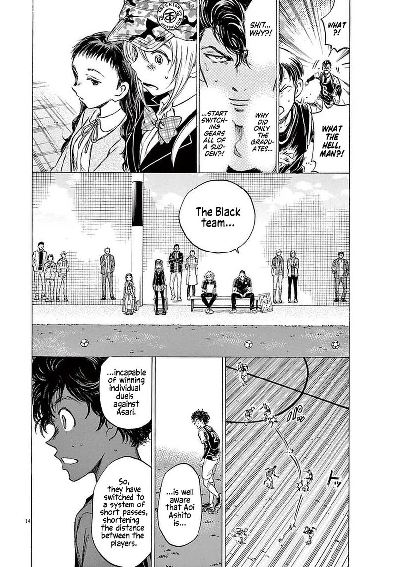 Ao Ashi Chapter 32 page 14