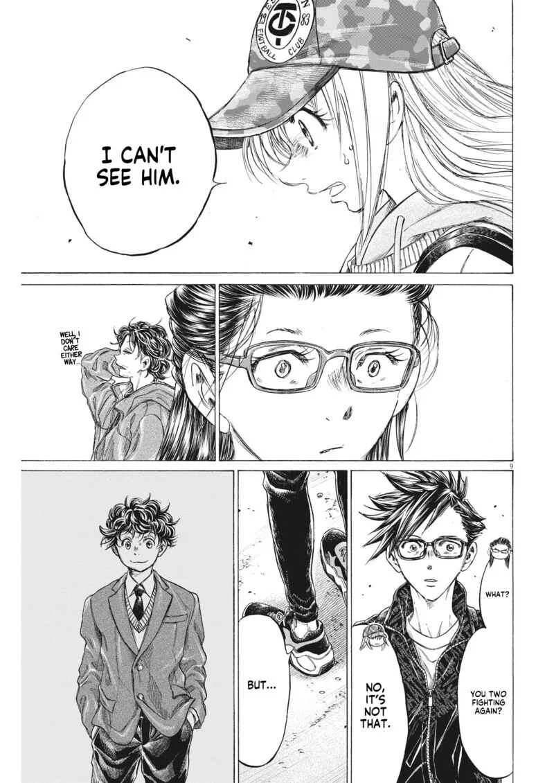 Ao Ashi Chapter 320 page 9