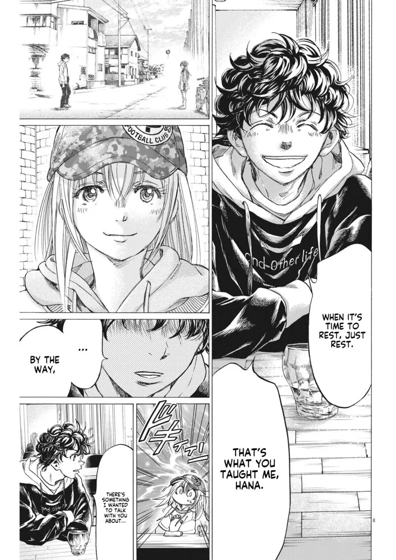 Ao Ashi Chapter 321 page 8