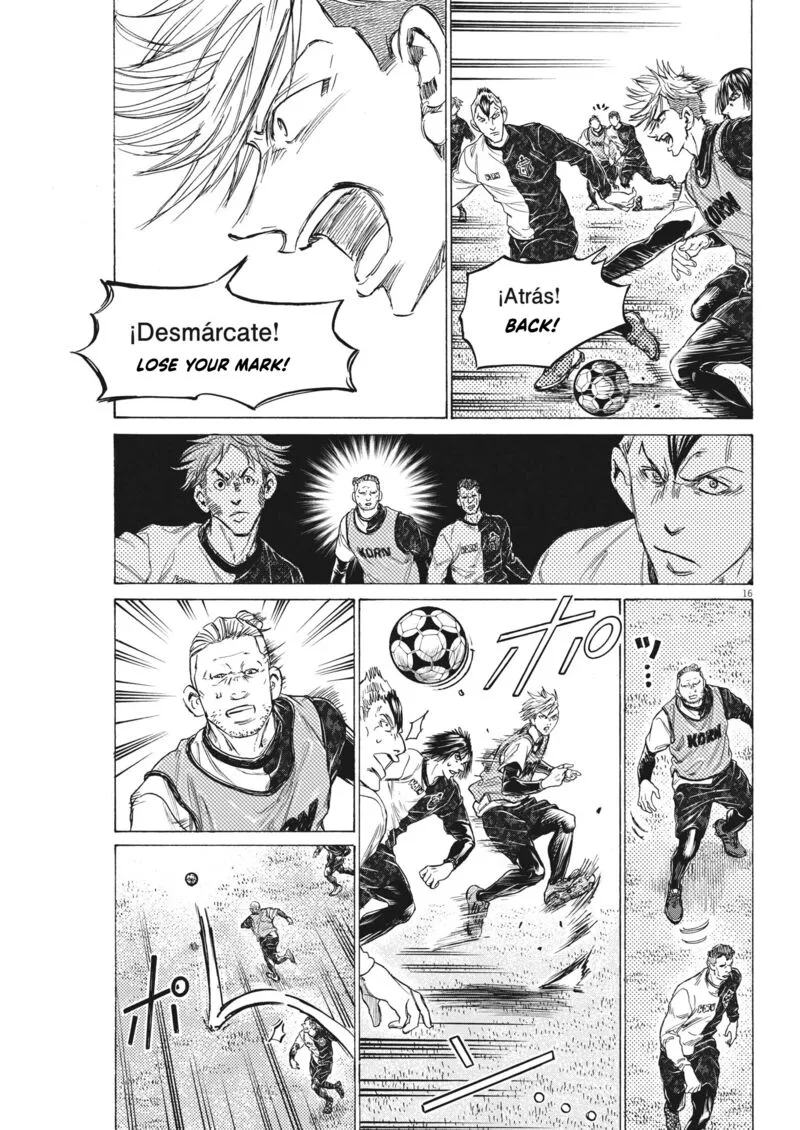 Ao Ashi Chapter 321 page 16