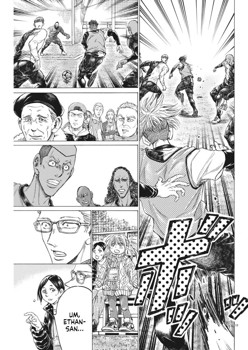 Ao Ashi Chapter 321 page 18
