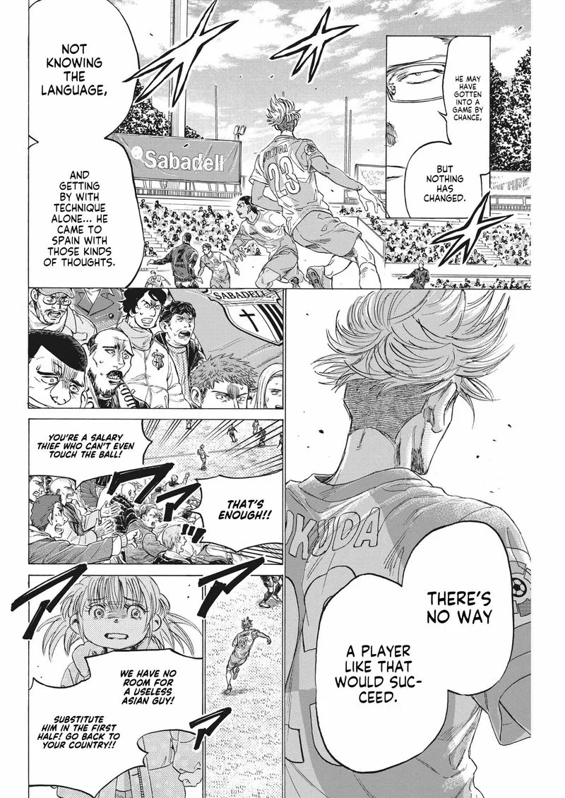 Ao Ashi Chapter 322 page 14