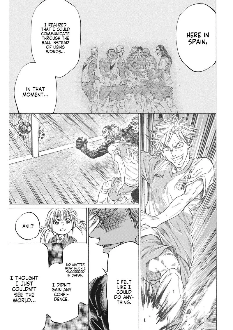 Ao Ashi Chapter 329 page 15