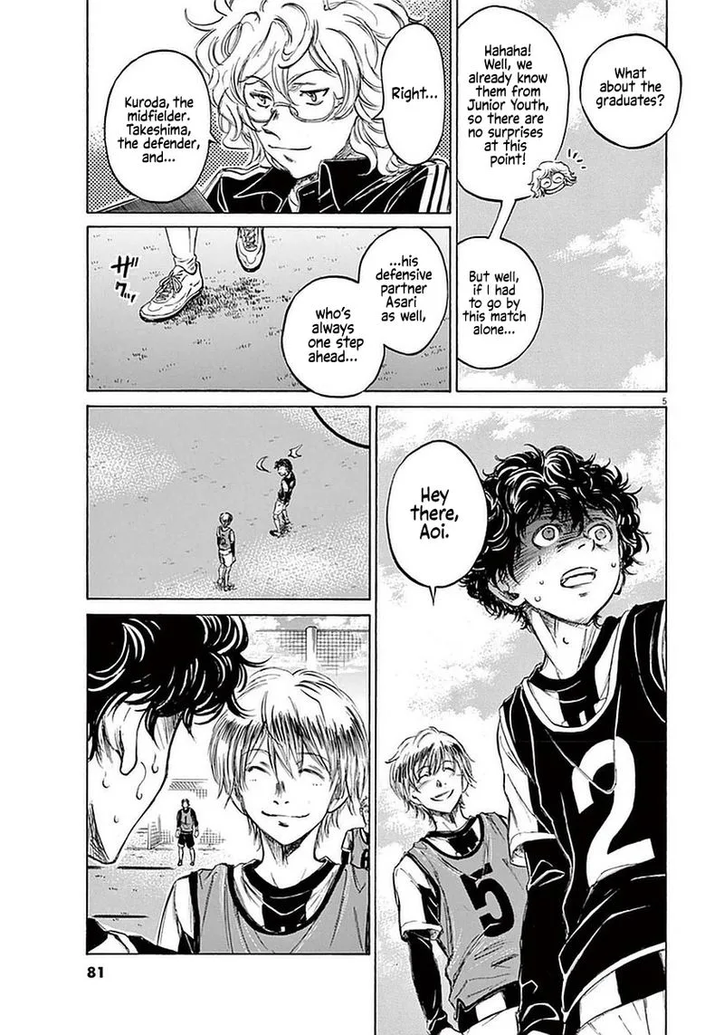 Ao Ashi Chapter 33 page 5