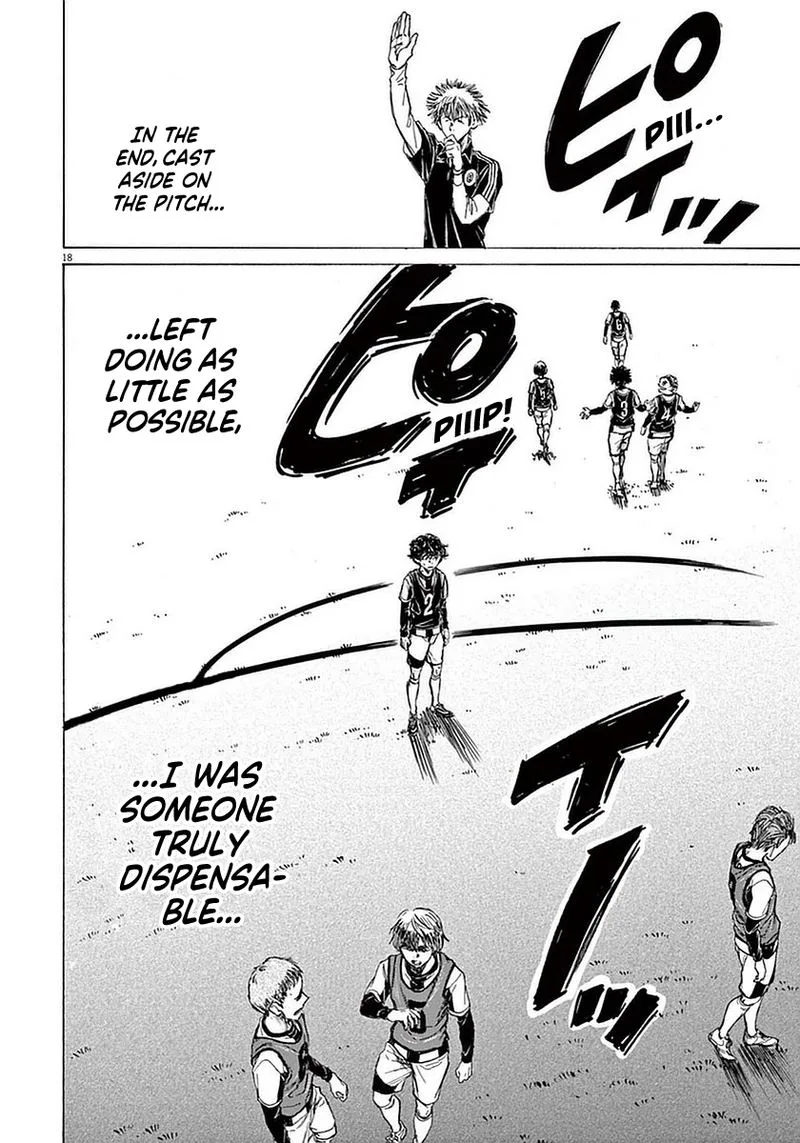 Ao Ashi Chapter 33 page 18