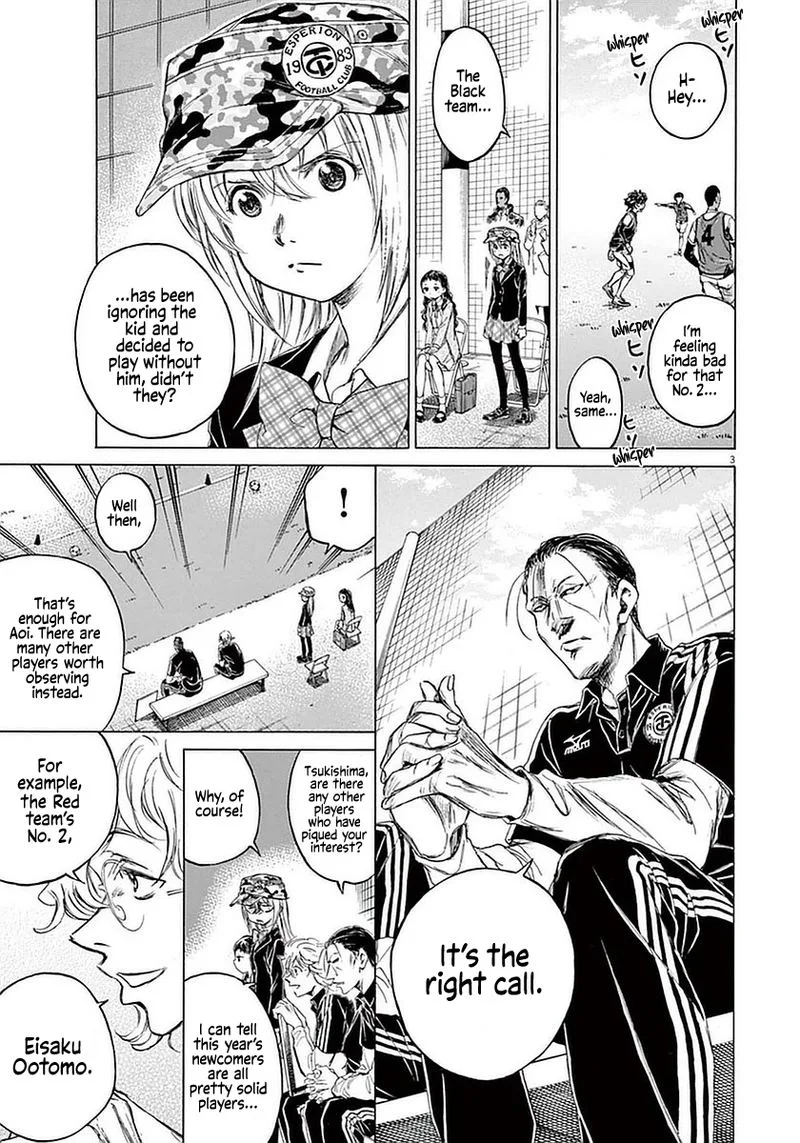 Ao Ashi Chapter 33 page 3