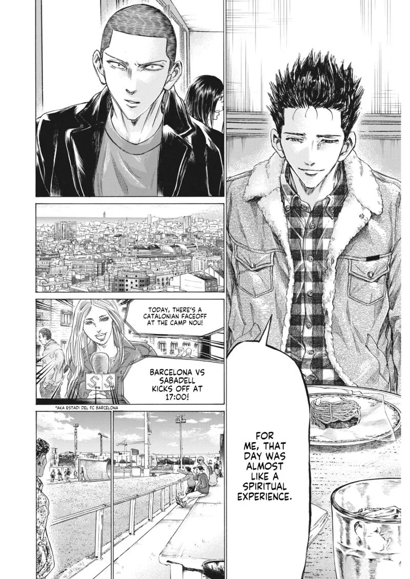 Ao Ashi Chapter 330 page 4