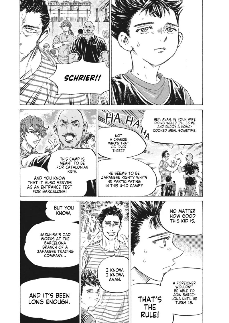 Ao Ashi Chapter 330 page 8