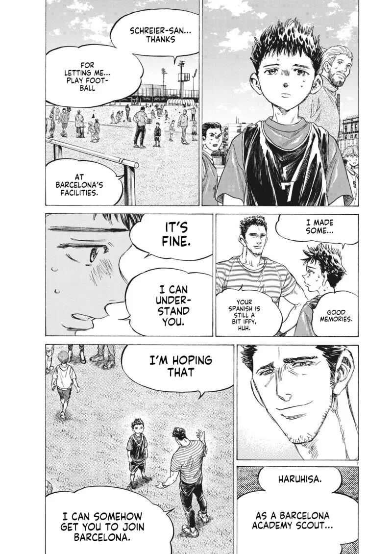 Ao Ashi Chapter 330 page 7