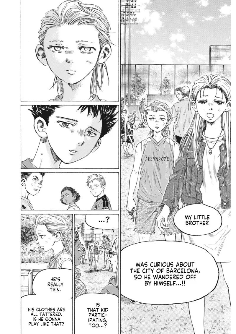 Ao Ashi Chapter 330 page 14