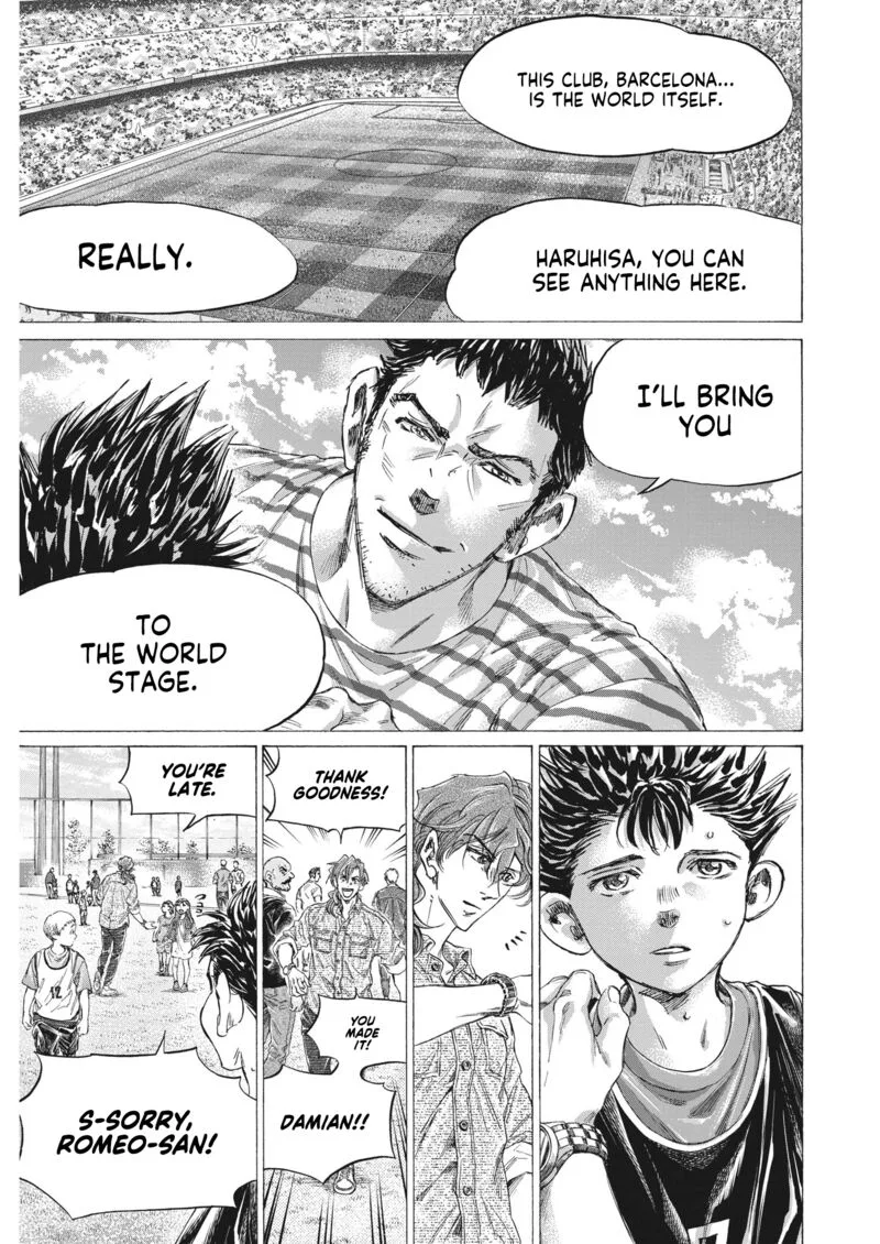 Ao Ashi Chapter 330 page 13