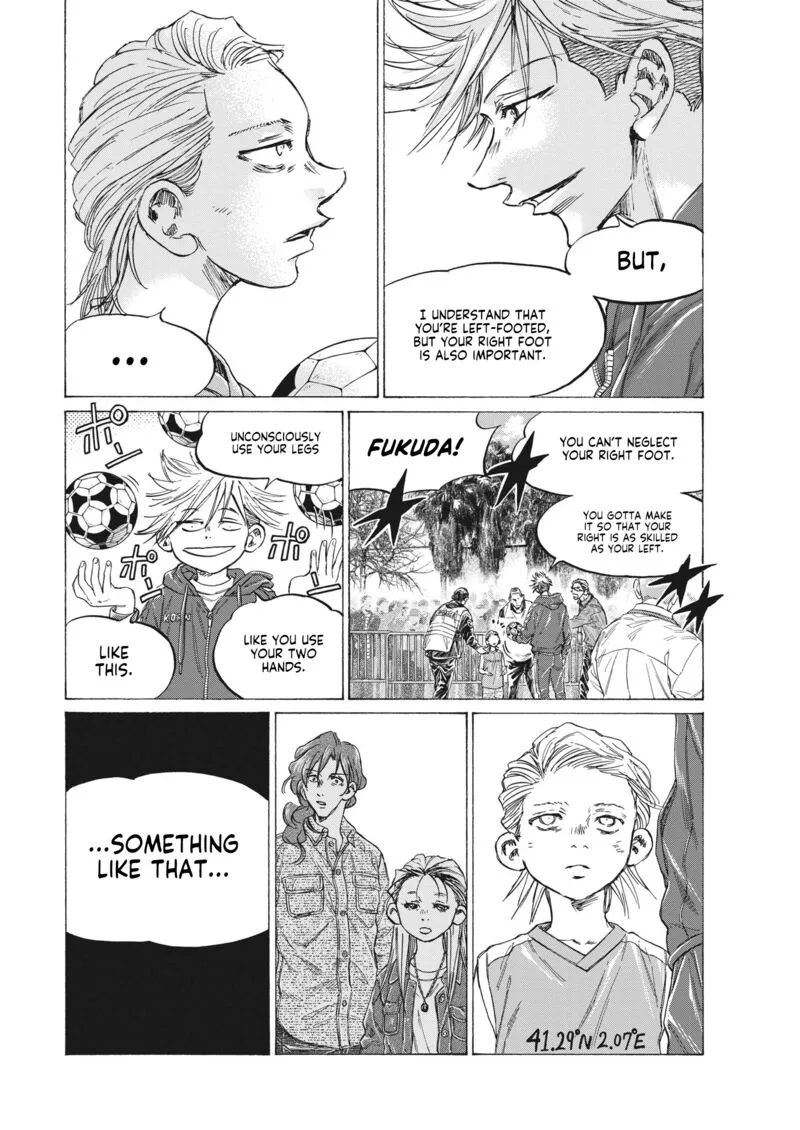 Ao Ashi Chapter 331 page 8