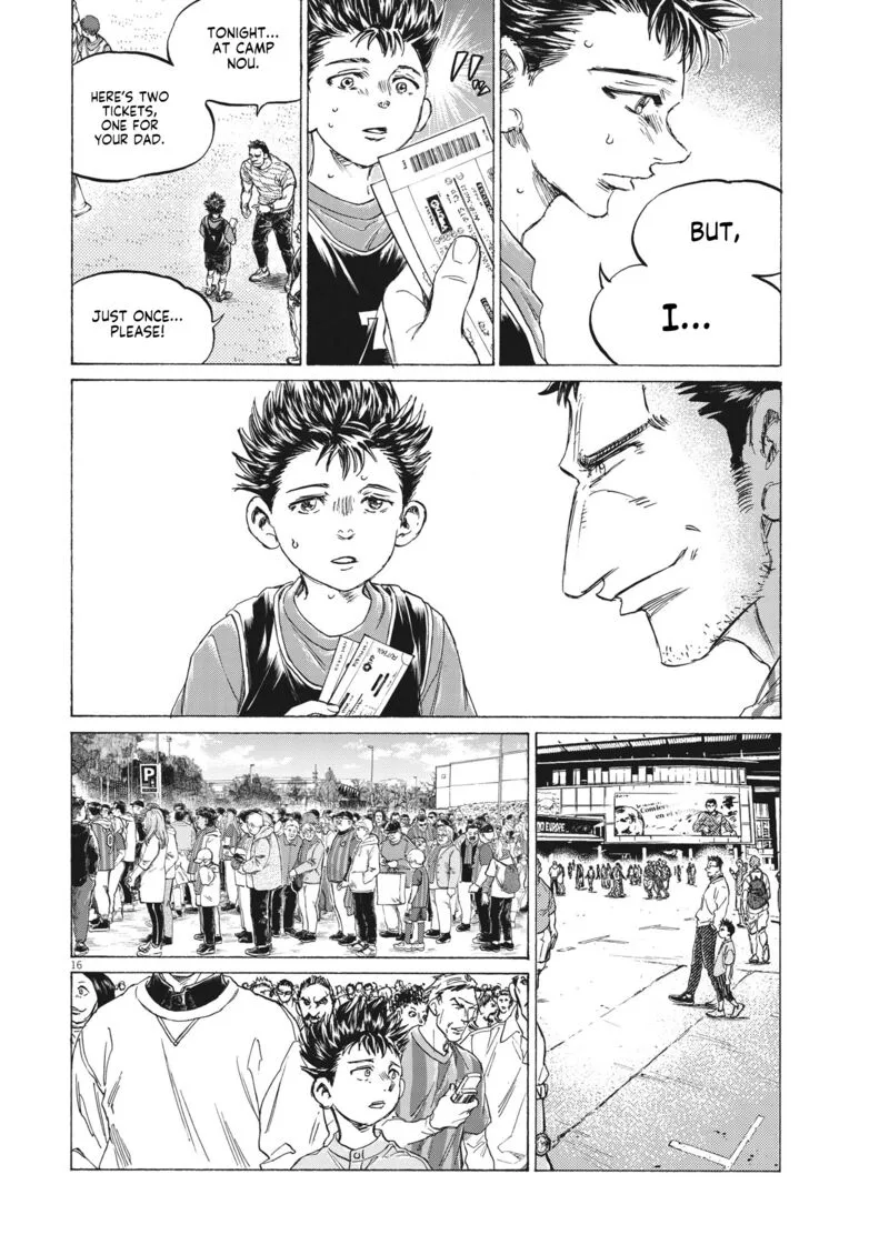 Ao Ashi Chapter 331 page 16