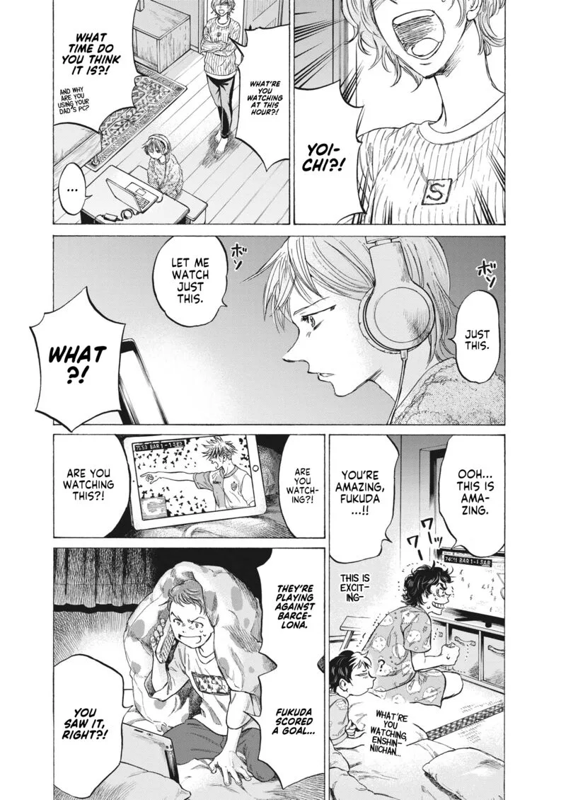 Ao Ashi Chapter 333 page 8