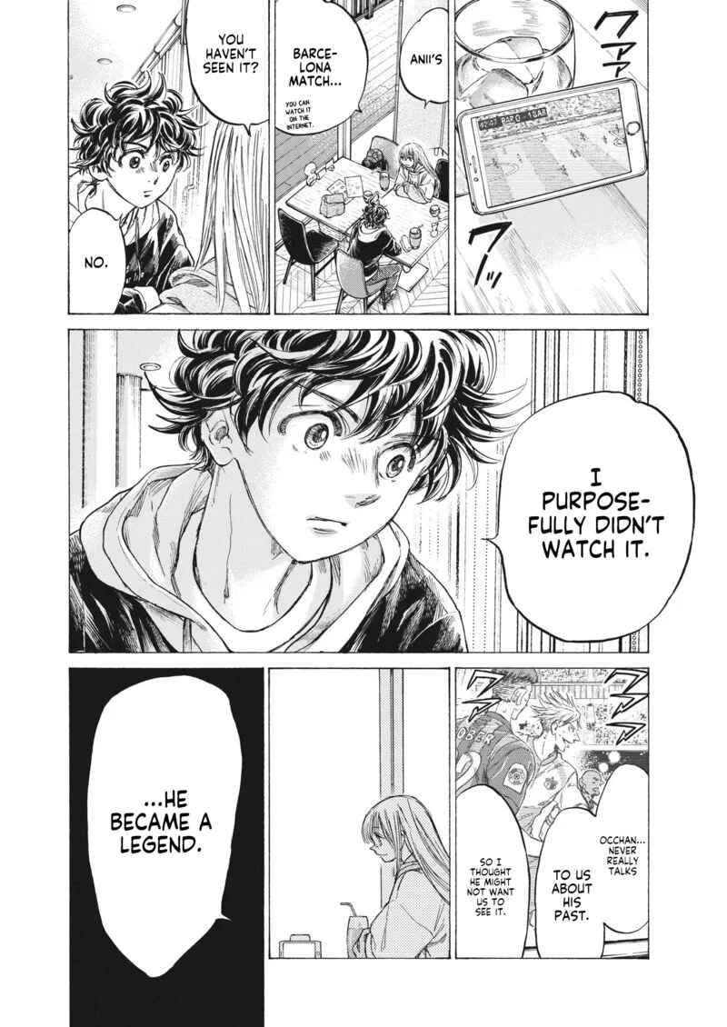 Ao Ashi Chapter 333 page 4