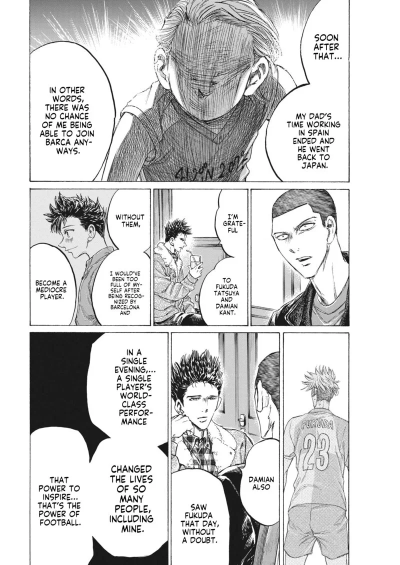Ao Ashi Chapter 335 page 2