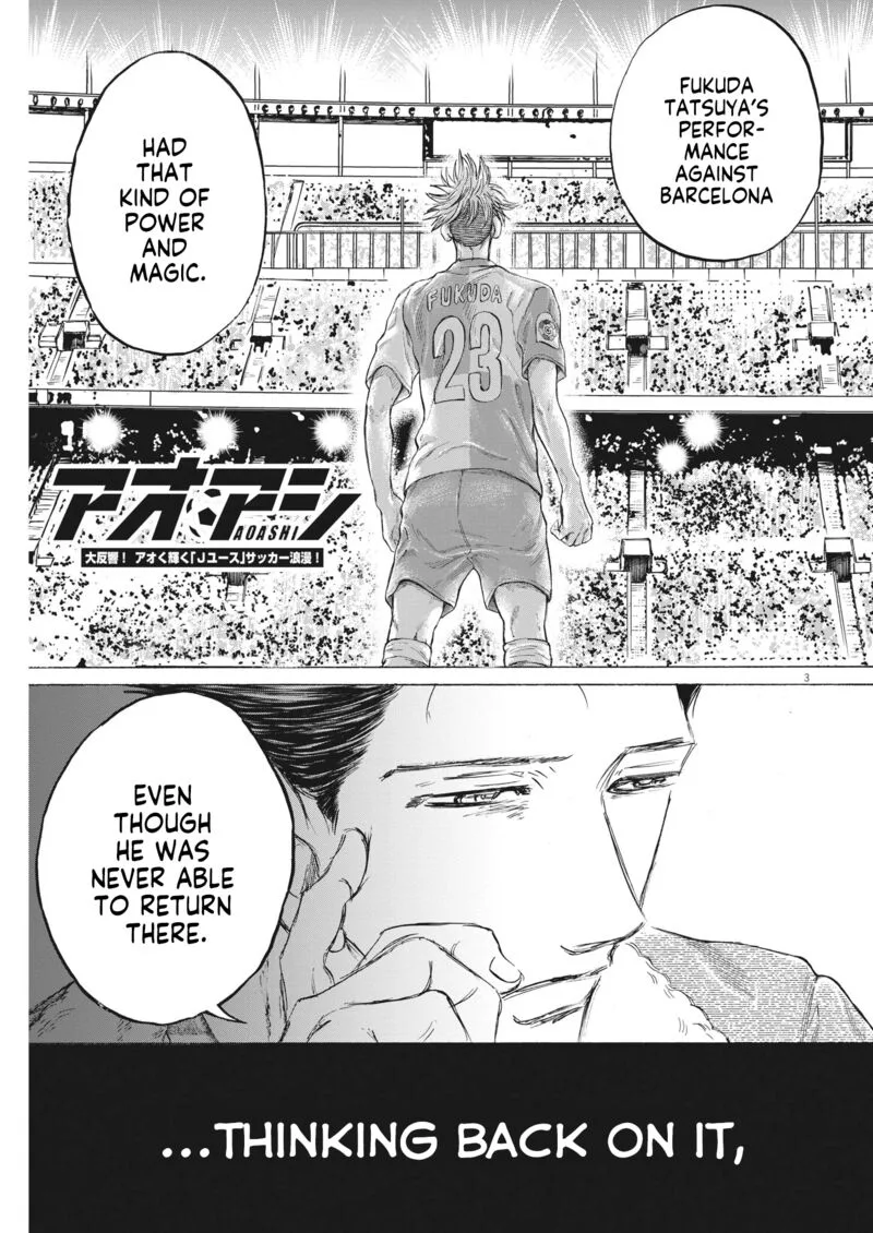 Ao Ashi Chapter 335 page 3