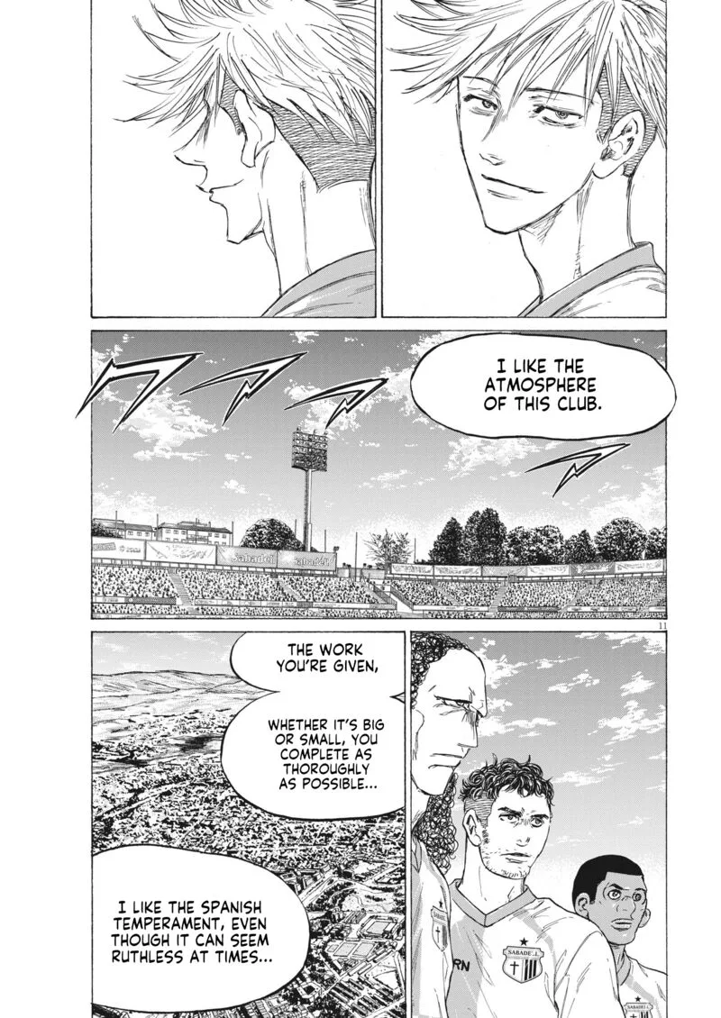 Ao Ashi Chapter 335 page 11