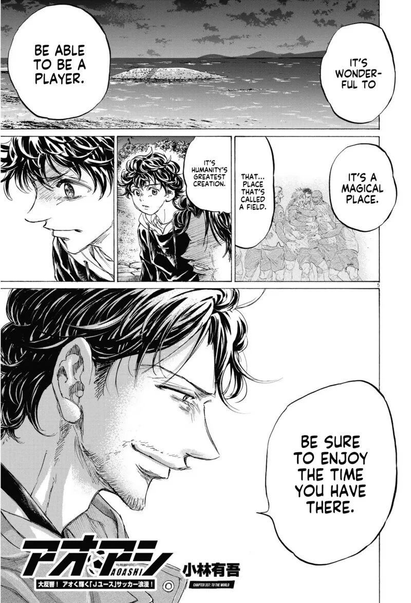 Ao Ashi Chapter 337 page 5