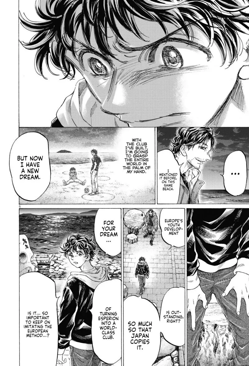 Ao Ashi Chapter 337 page 6