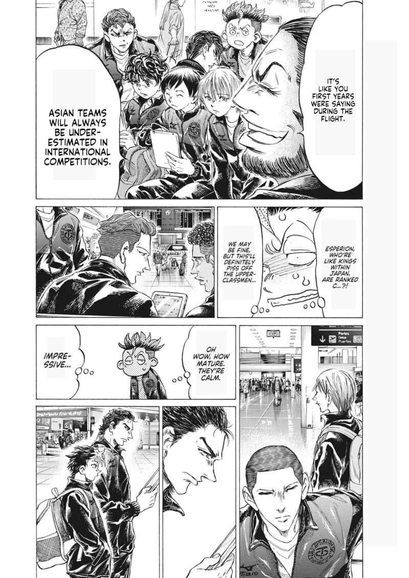 Ao Ashi Chapter 338 page 10