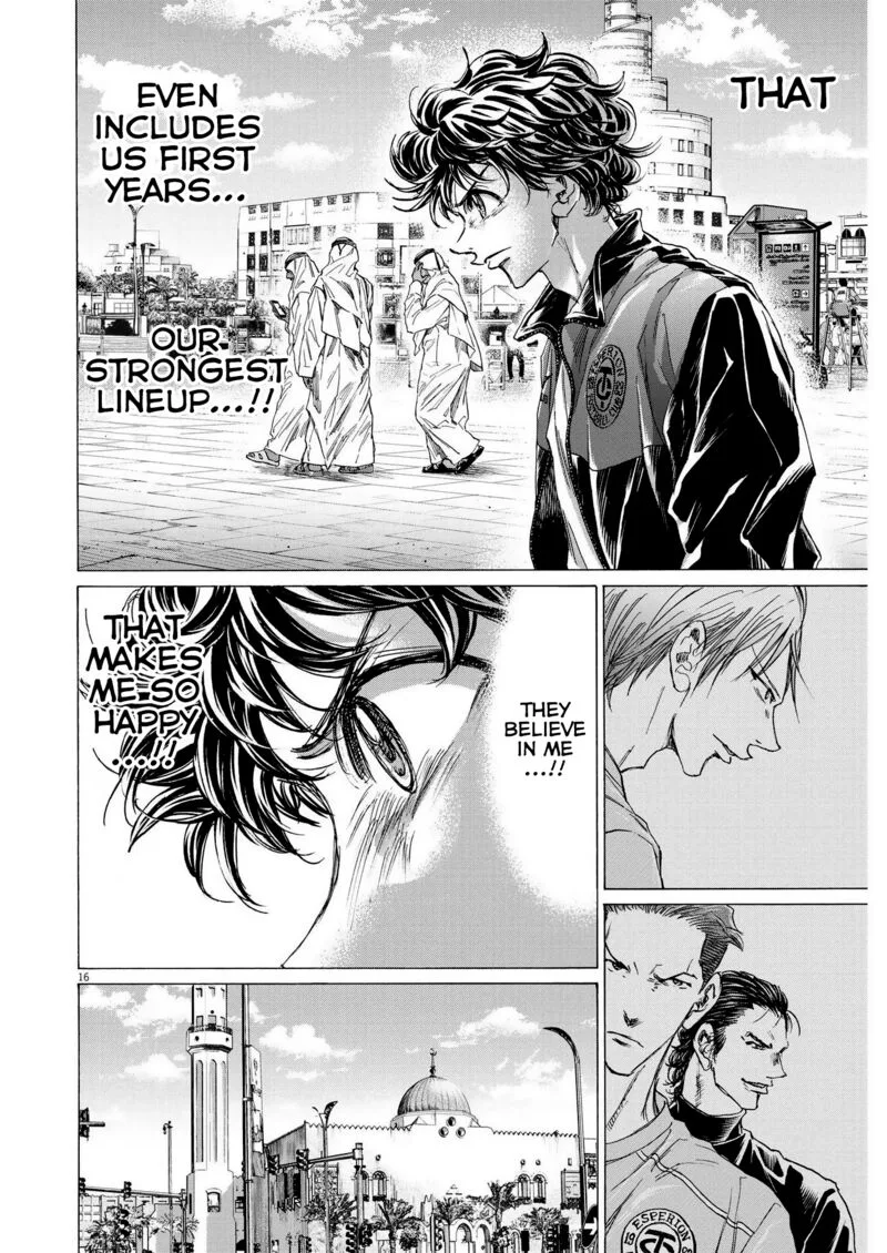 Ao Ashi Chapter 339 page 16