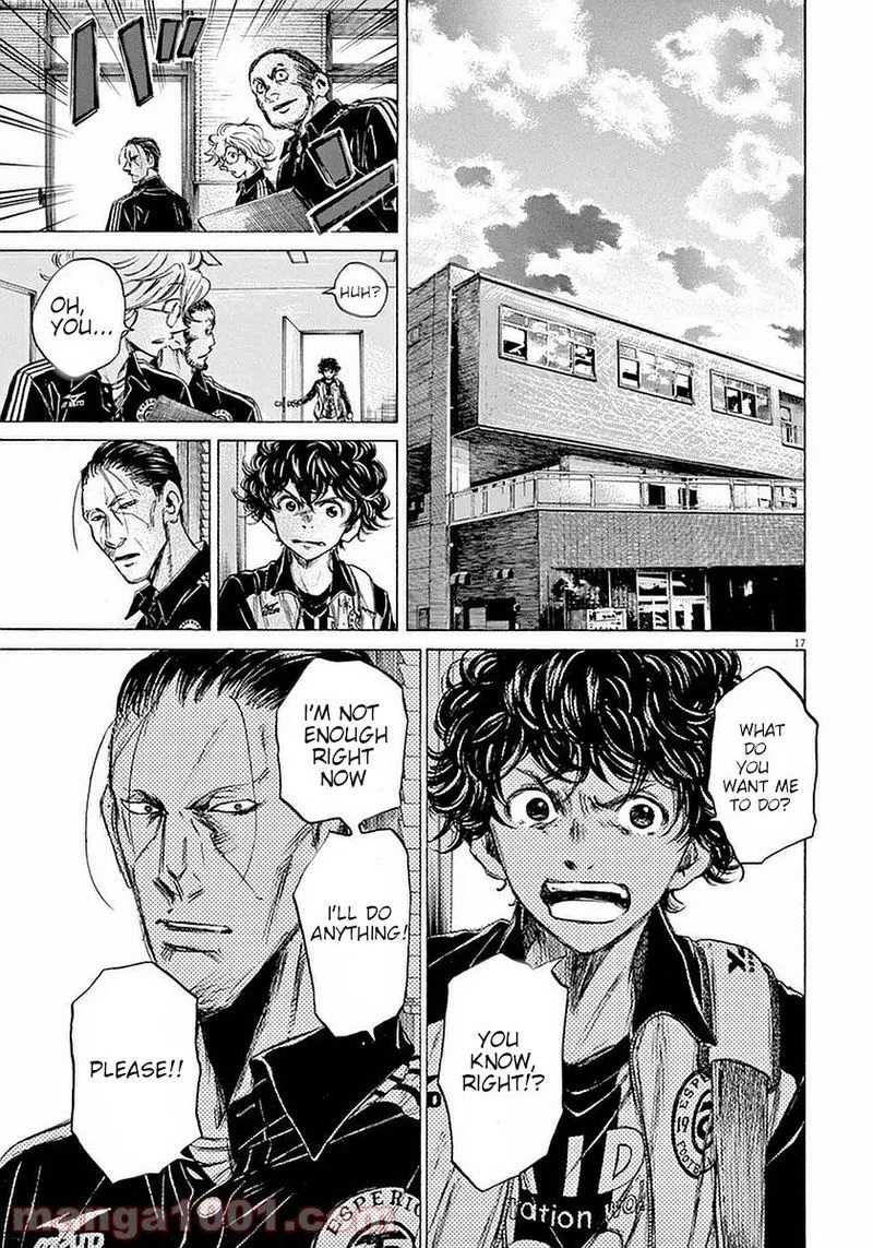 Ao Ashi Chapter 34 page 16