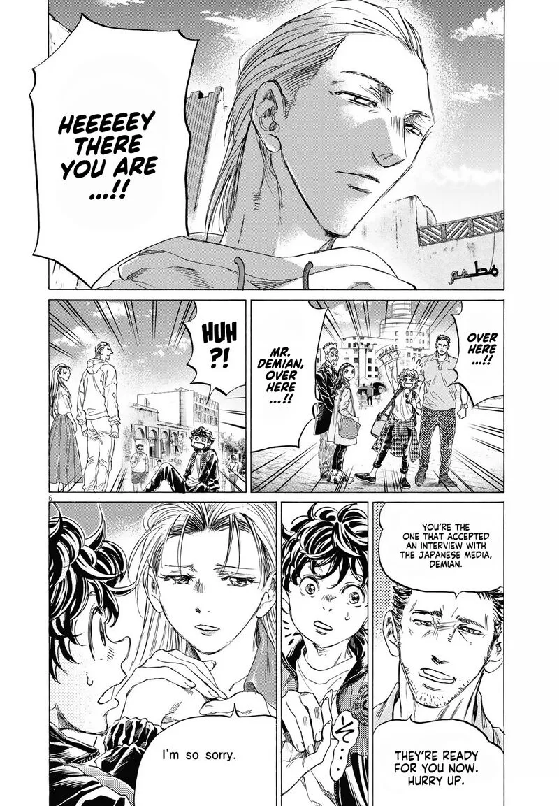 Ao Ashi Chapter 340 page 6