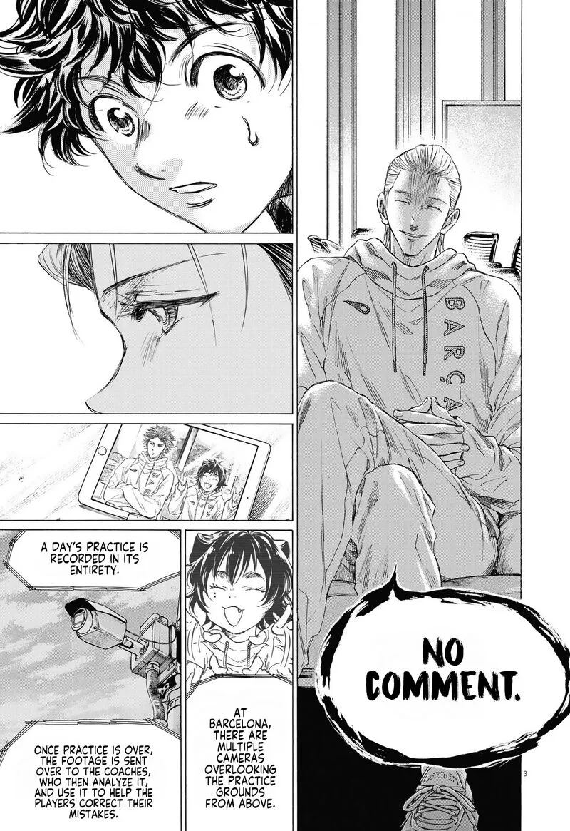 Ao Ashi Chapter 341 page 3