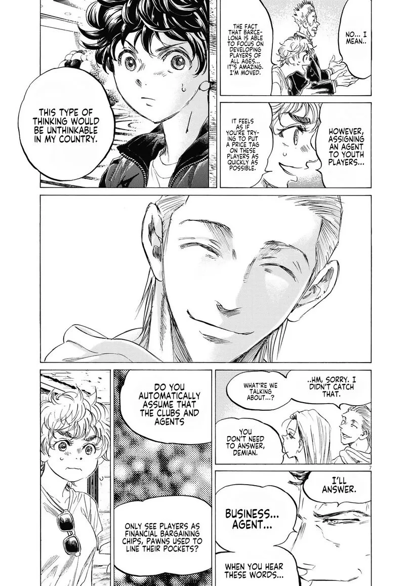 Ao Ashi Chapter 341 page 7