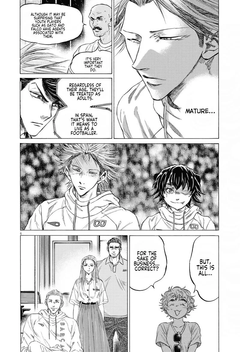 Ao Ashi Chapter 341 page 6