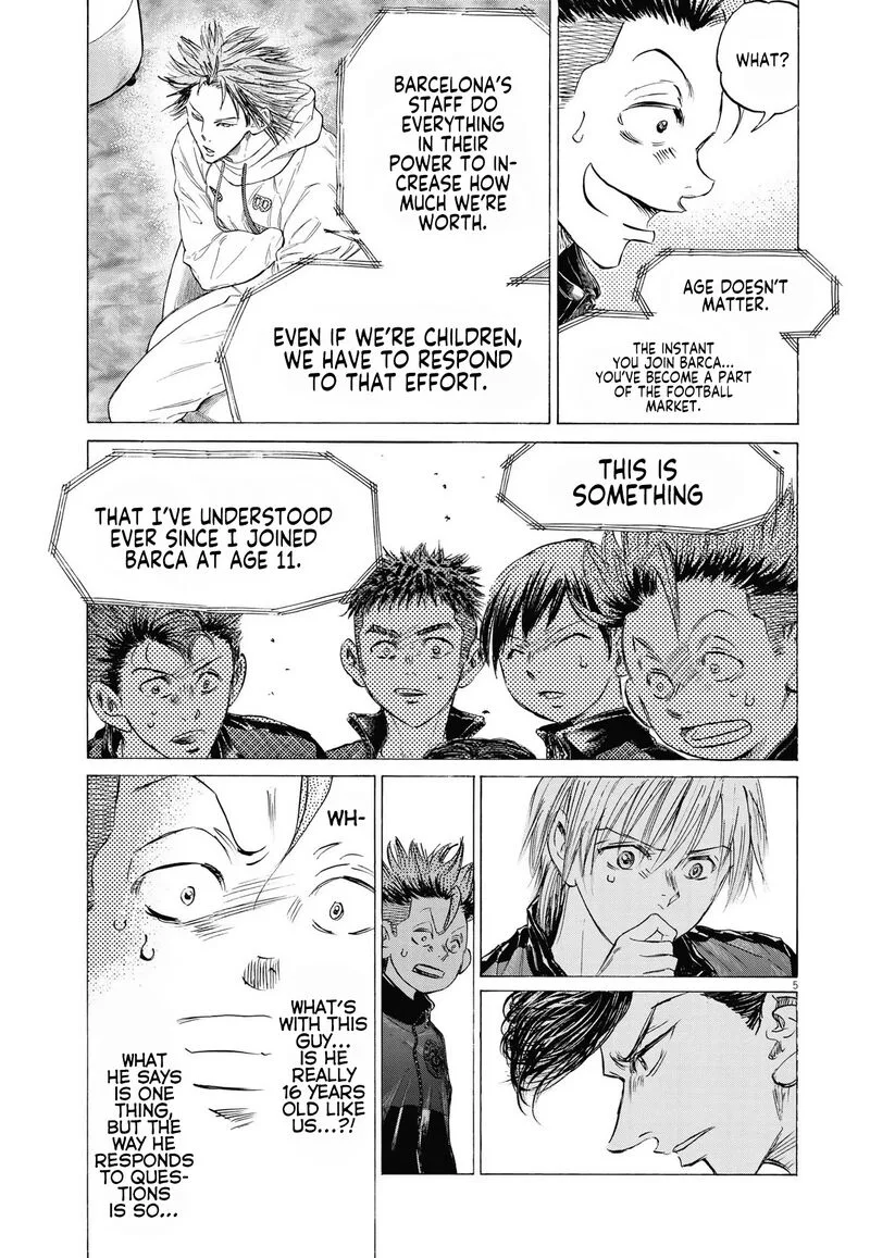 Ao Ashi Chapter 341 page 5