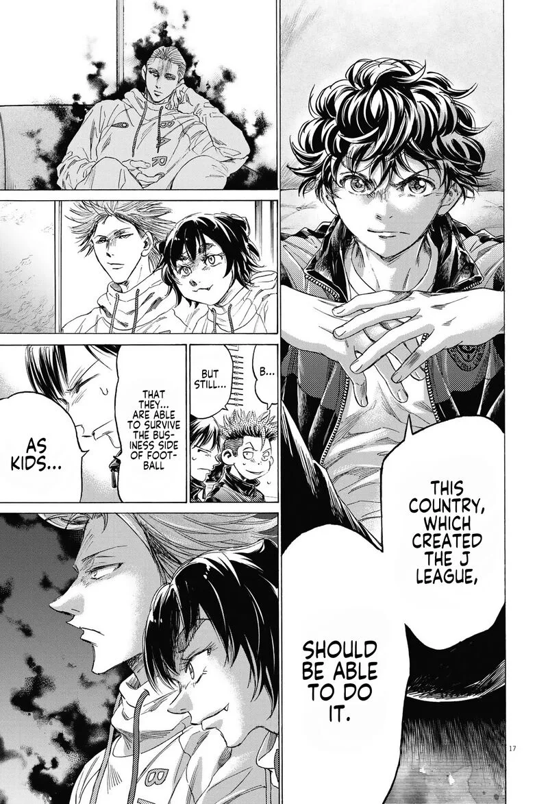 Ao Ashi Chapter 341 page 17