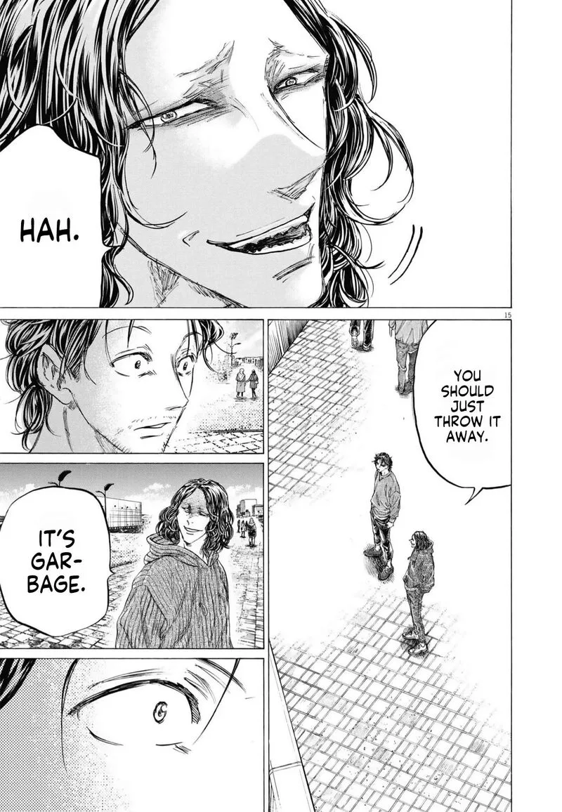 Ao Ashi Chapter 342 page 15