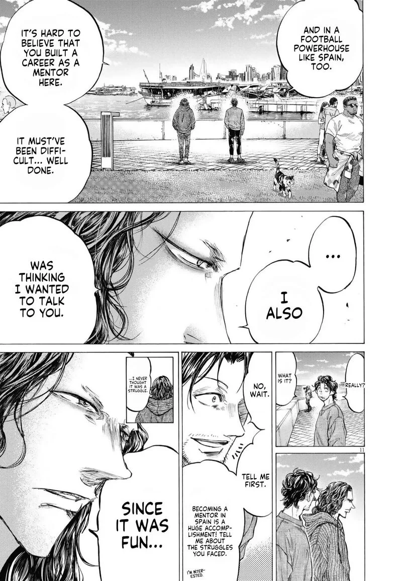 Ao Ashi Chapter 342 page 11