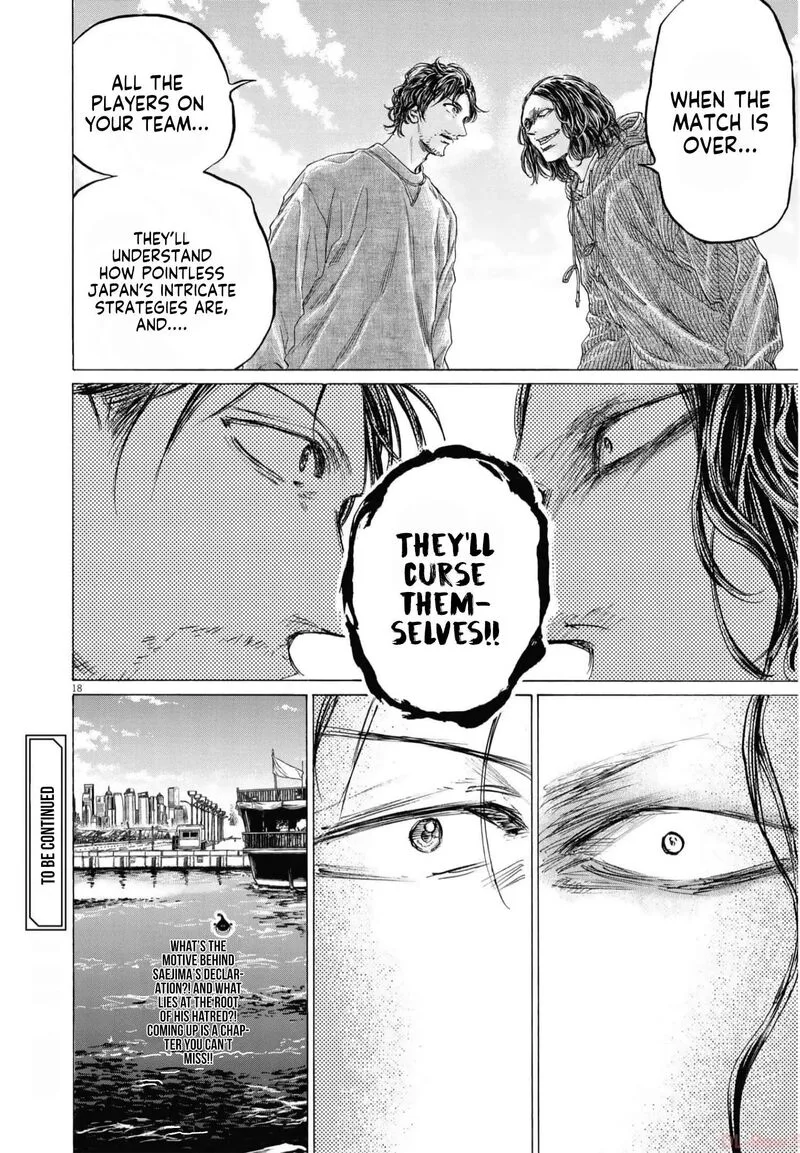 Ao Ashi Chapter 342 page 18