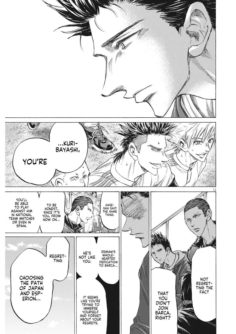 Ao Ashi Chapter 344 page 13