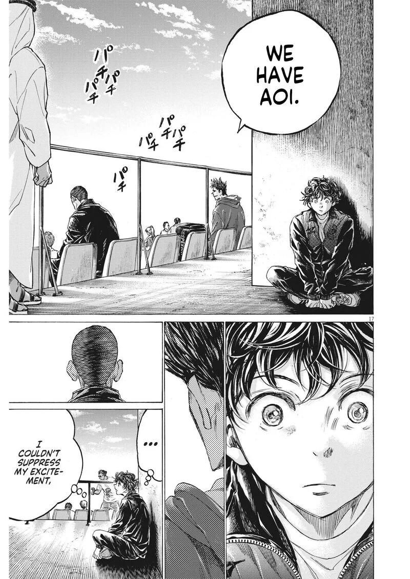 Ao Ashi Chapter 344 page 17