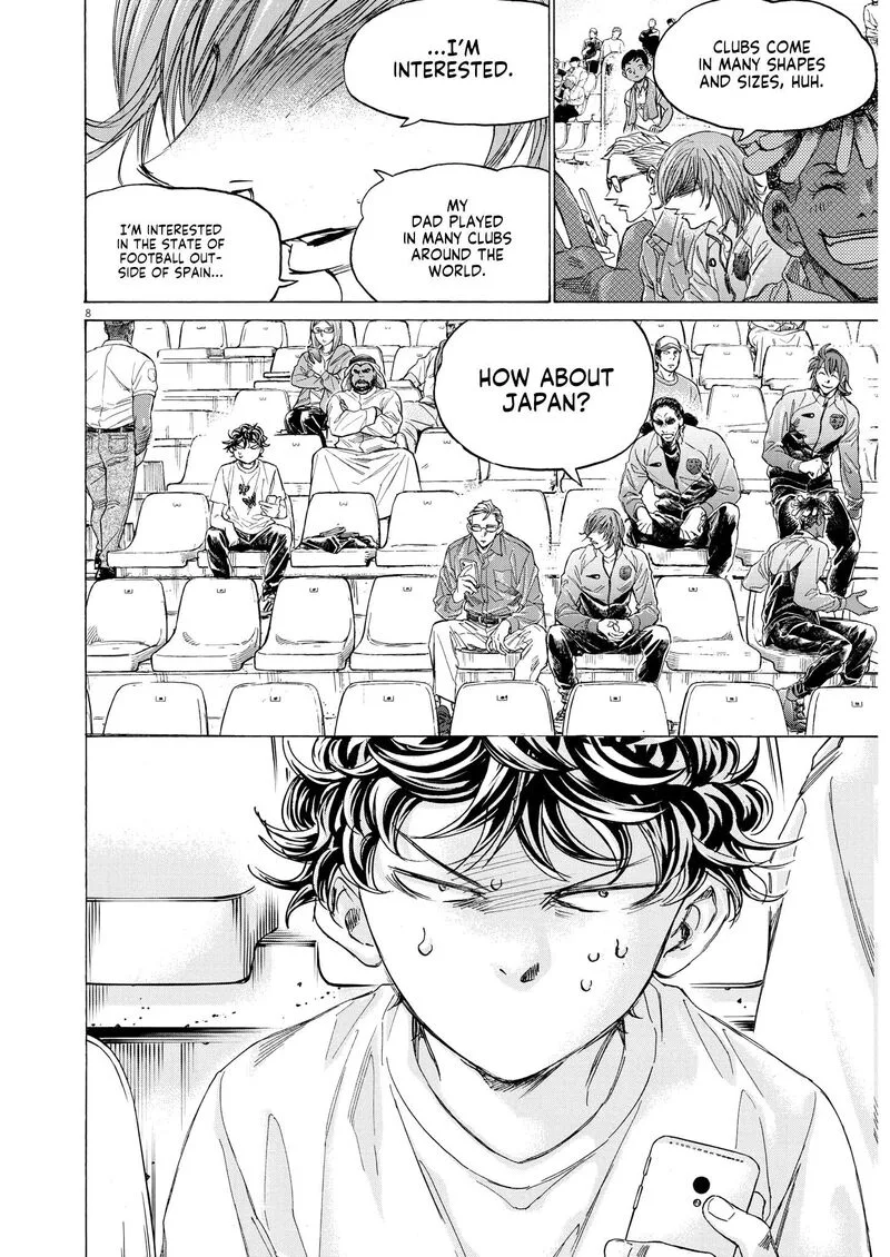 Ao Ashi Chapter 345 page 7