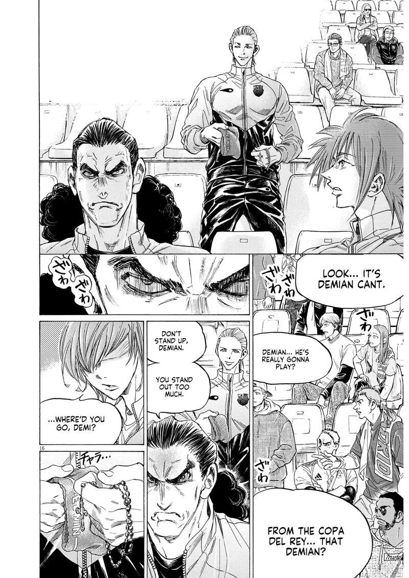 Ao Ashi Chapter 345 page 15
