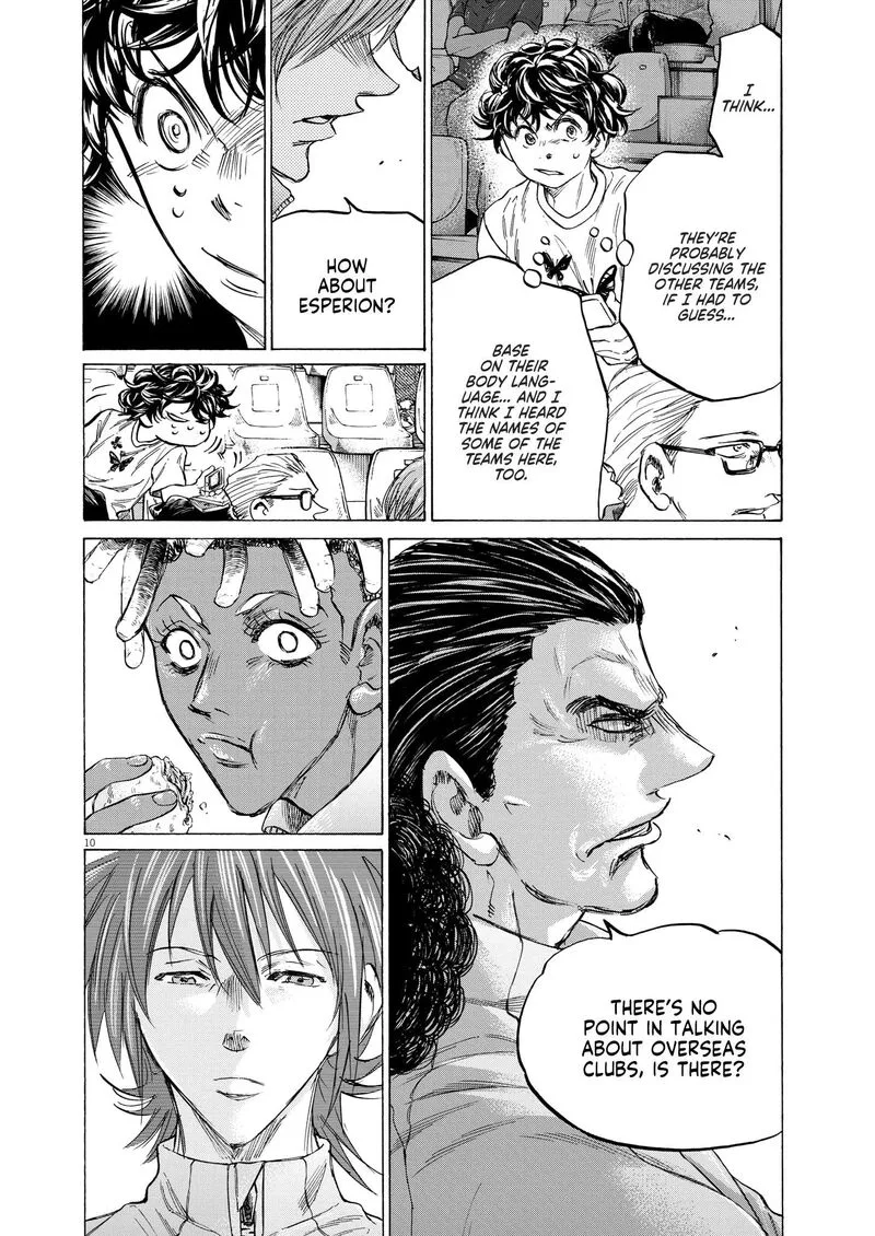 Ao Ashi Chapter 345 page 9