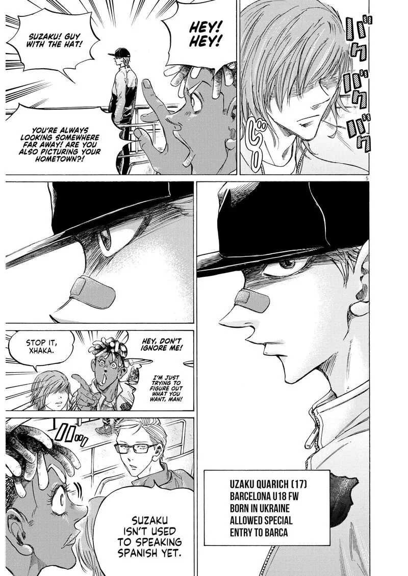 Ao Ashi Chapter 345 page 4