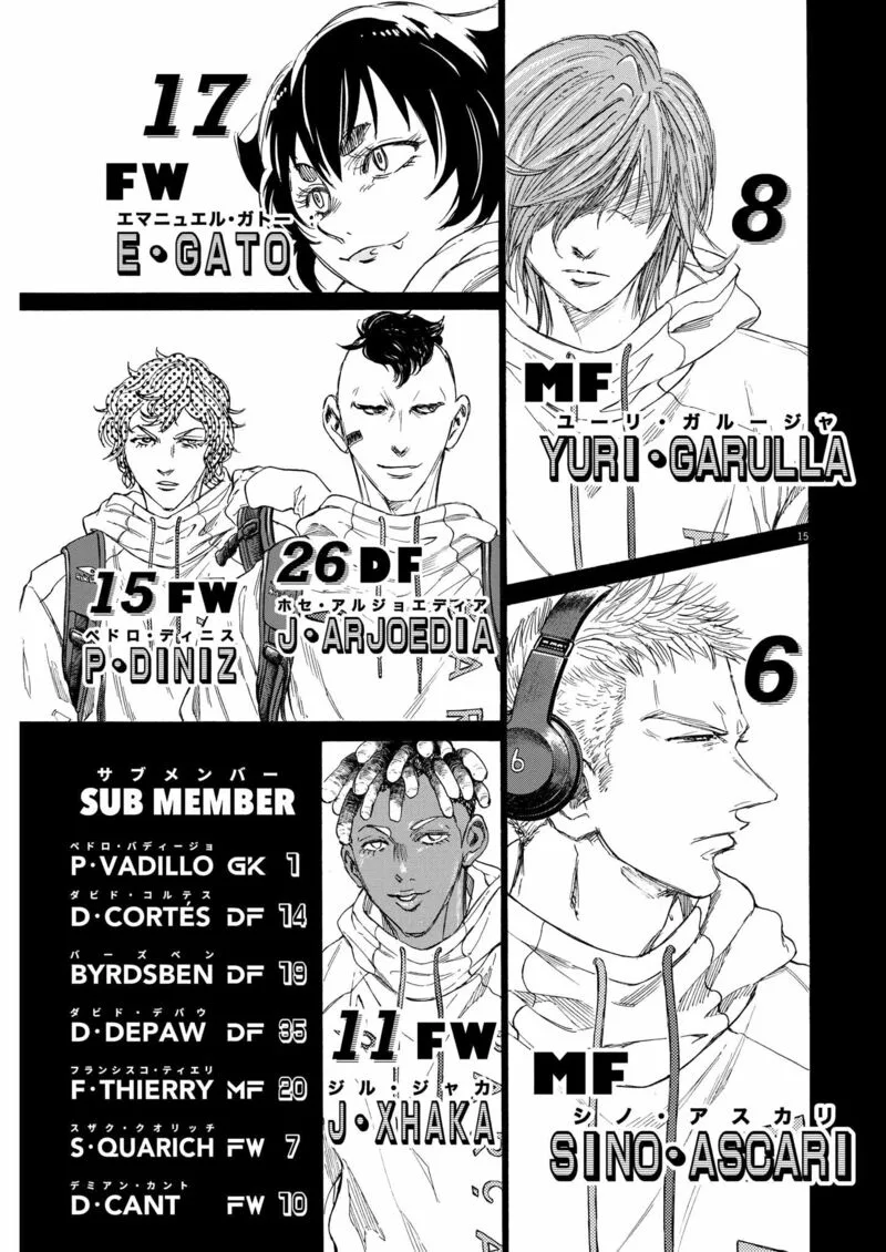 Ao Ashi Chapter 346 page 14