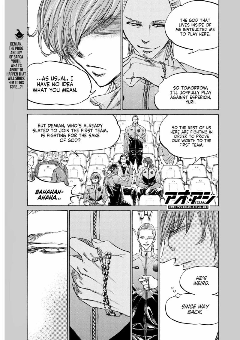 Ao Ashi Chapter 346 page 1
