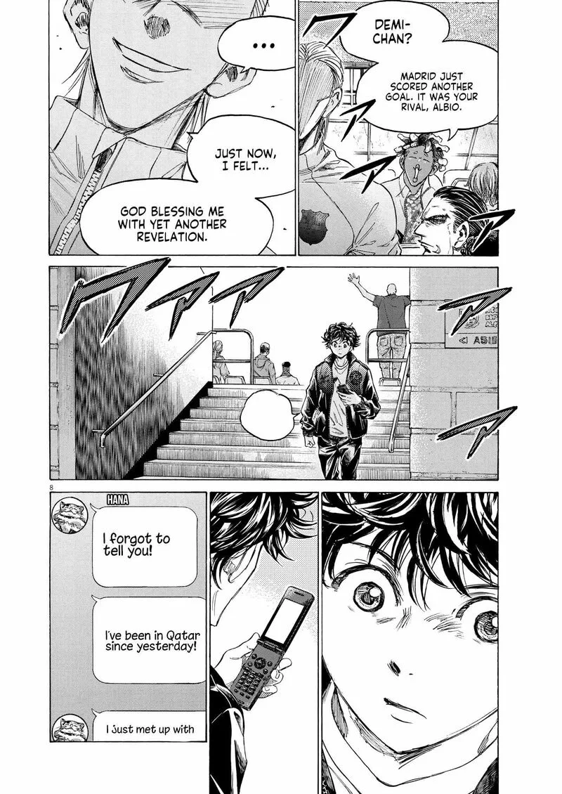 Ao Ashi Chapter 346 page 7