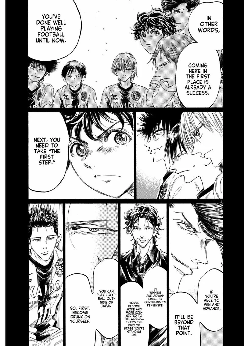 Ao Ashi Chapter 348 page 13
