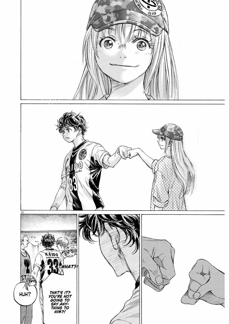 Ao Ashi Chapter 348 page 10
